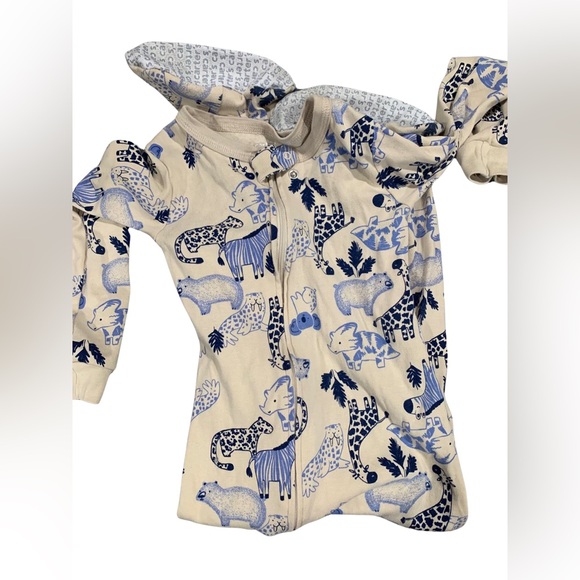 Carters boys safari footie pajamas 4T - Picture 3 of 3